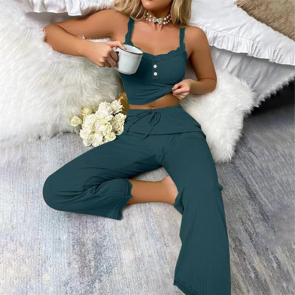 Conjunto Renda Alcinhas
