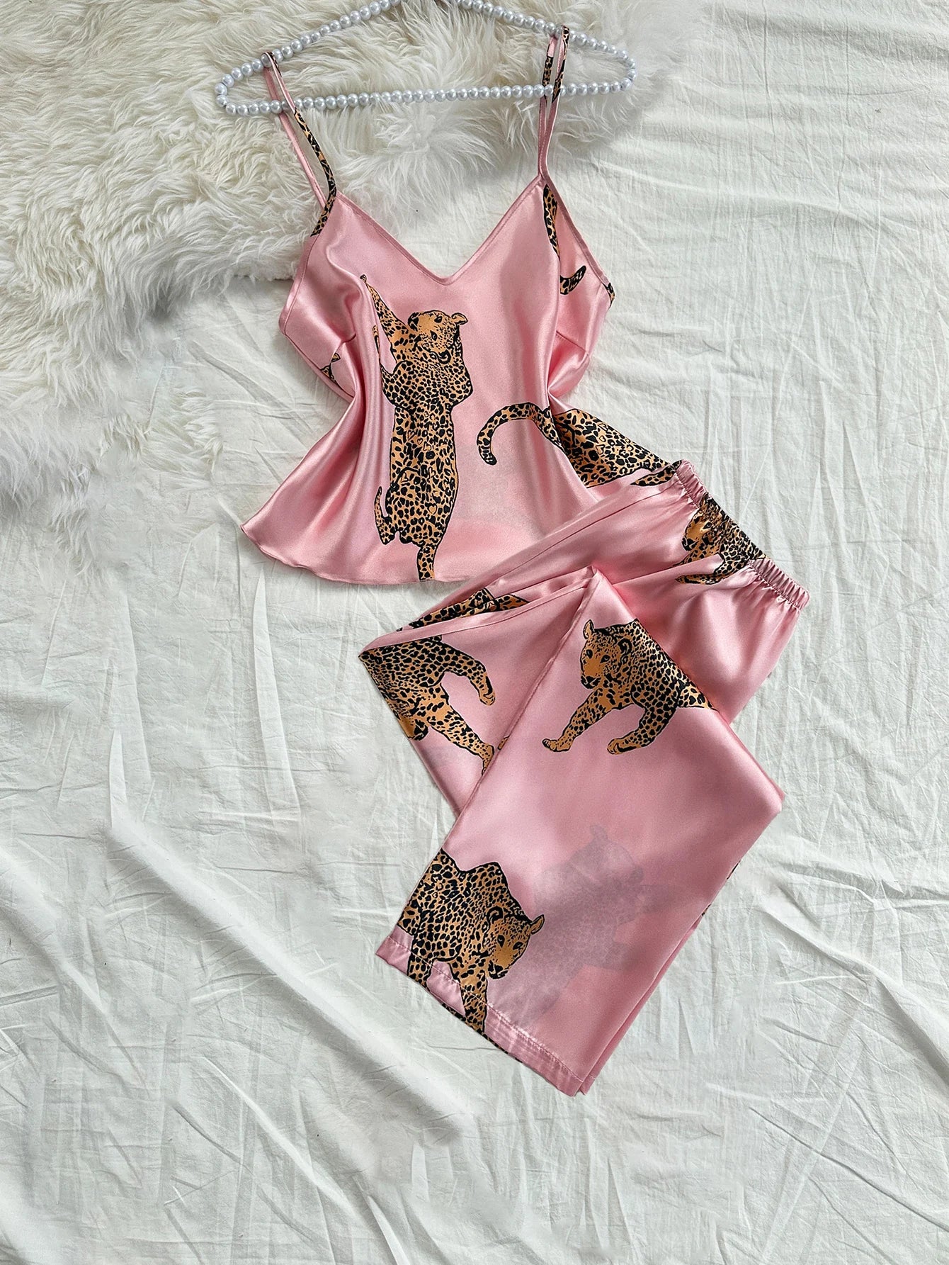 Conjunto Pijama Leopardo