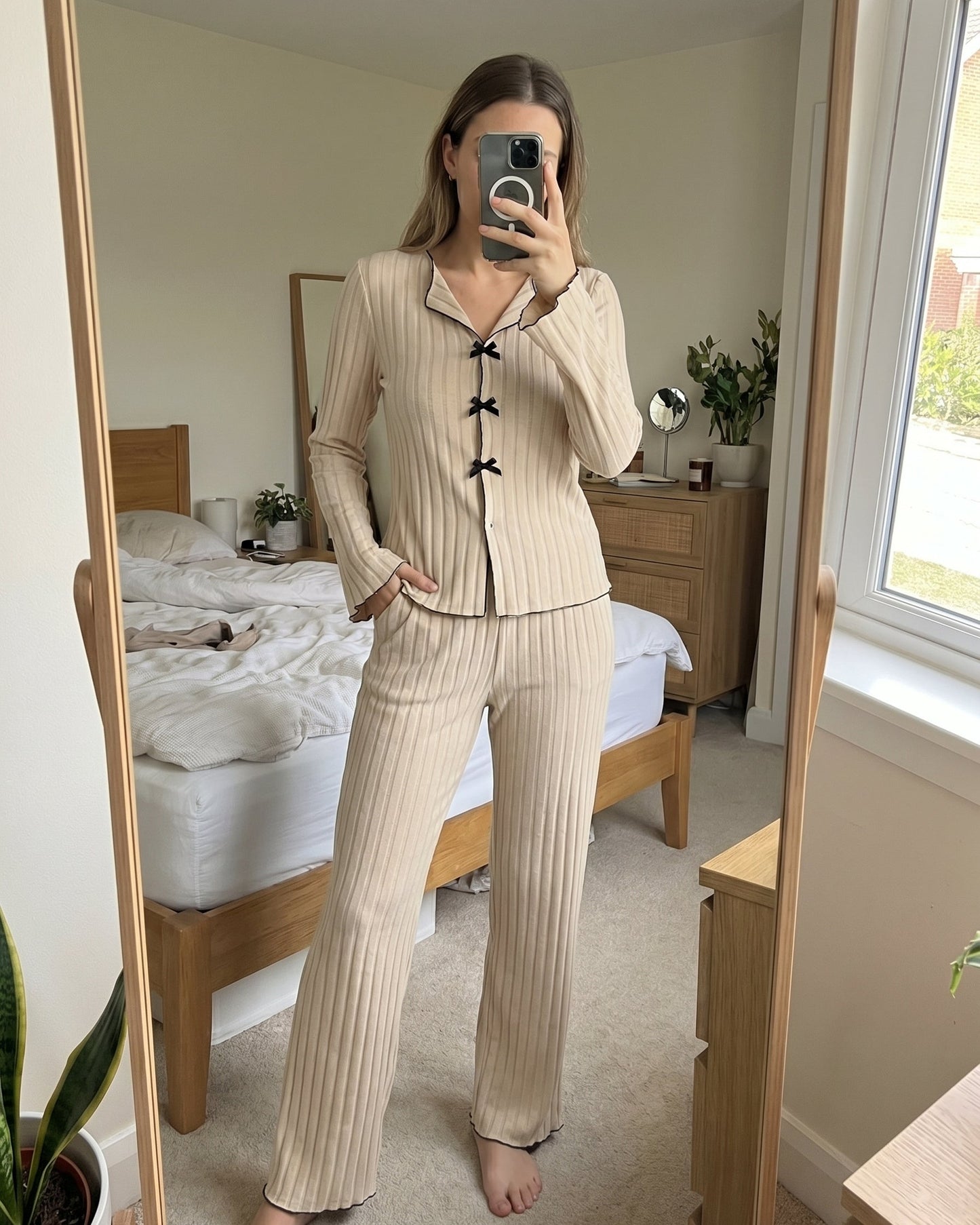 Conjunto Toque Leve Comfort - Pijama Longo 2 Peças