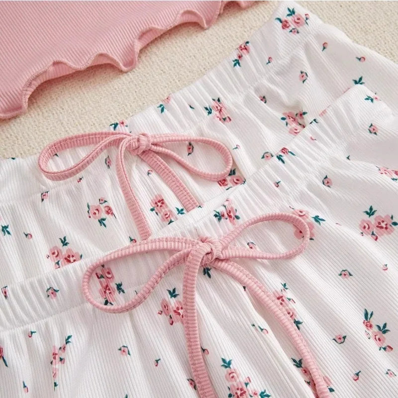 Conjunto Flowers Três Peças