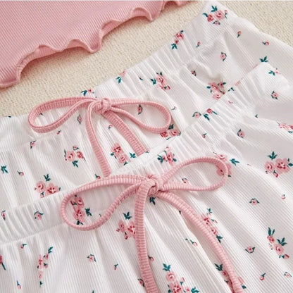 Conjunto Flowers Três Peças