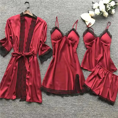 Kit Noite de Renda (4 Peças)