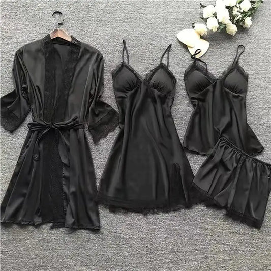 Kit Noite de Renda (4 Peças)