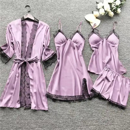 Kit Noite de Renda (4 Peças)