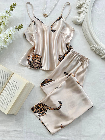 Conjunto Pijama Leopardo