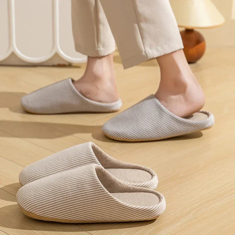 Pantufa Unissex Flat Slides Peluda para Casal