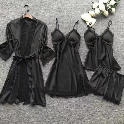 Kit Noite de Renda (4 Peças)
