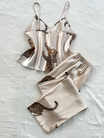 Conjunto Pijama Leopardo