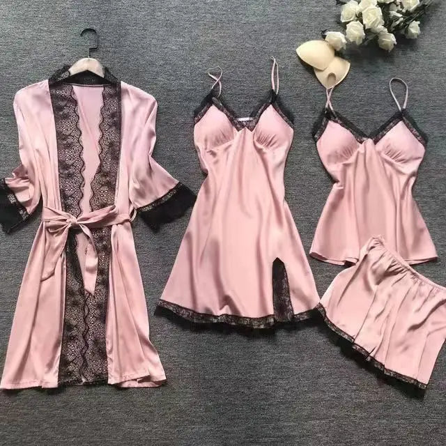 Kit Noite de Renda (4 Peças)