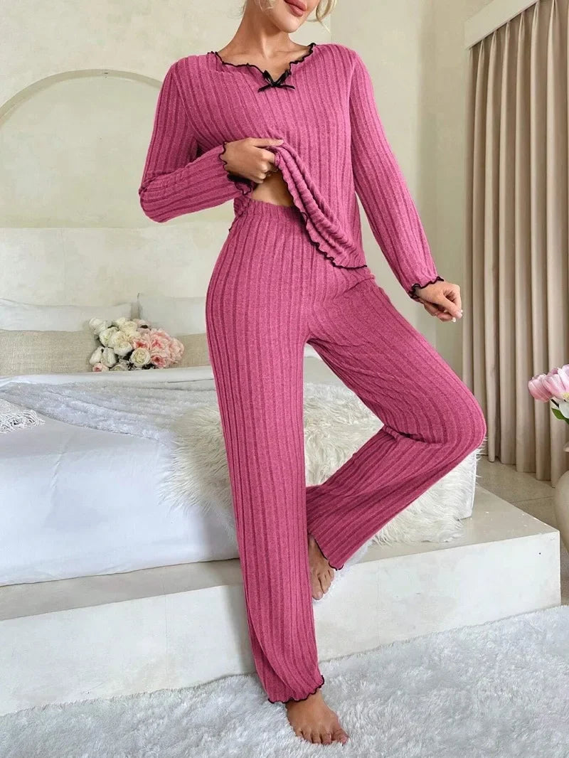 Conjunto Canelado Outono