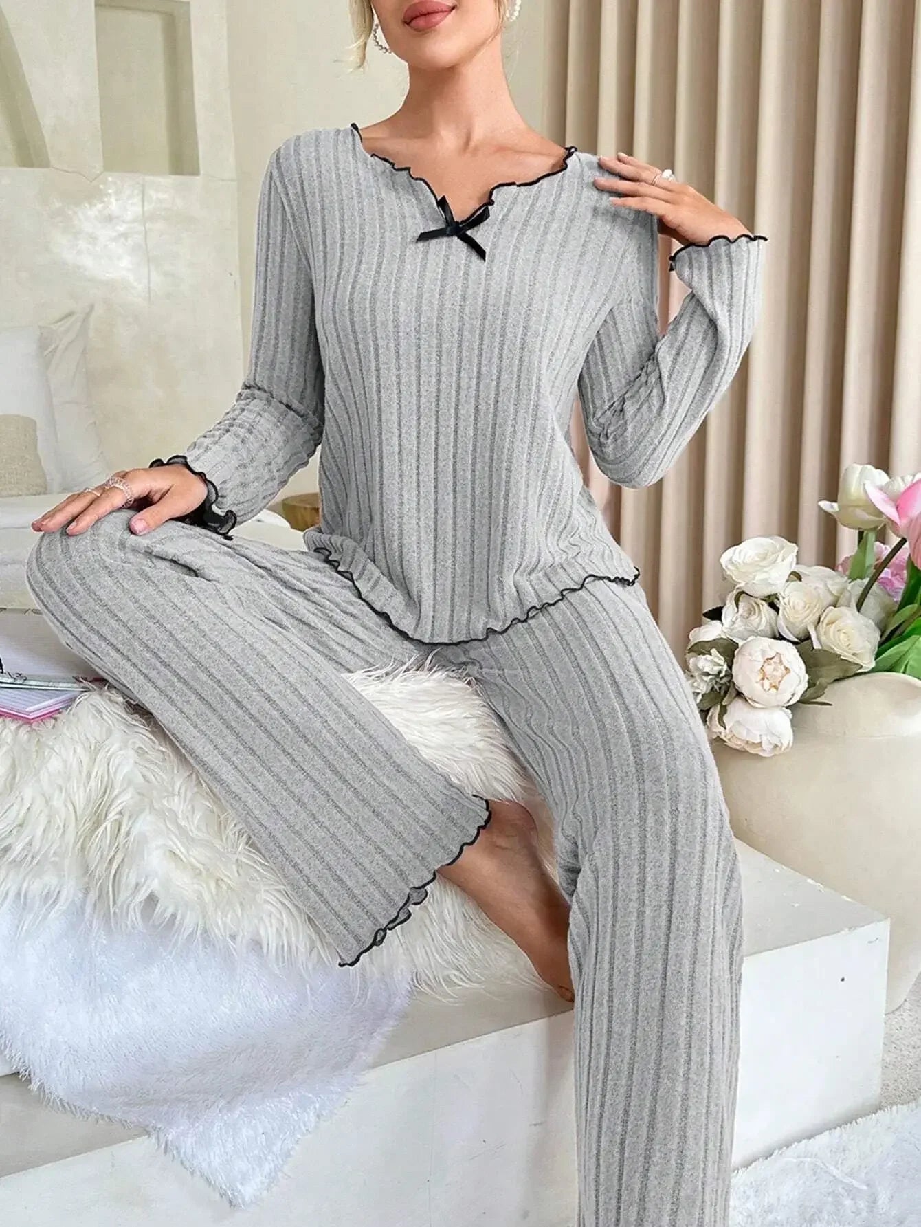 Conjunto Canelado Outono