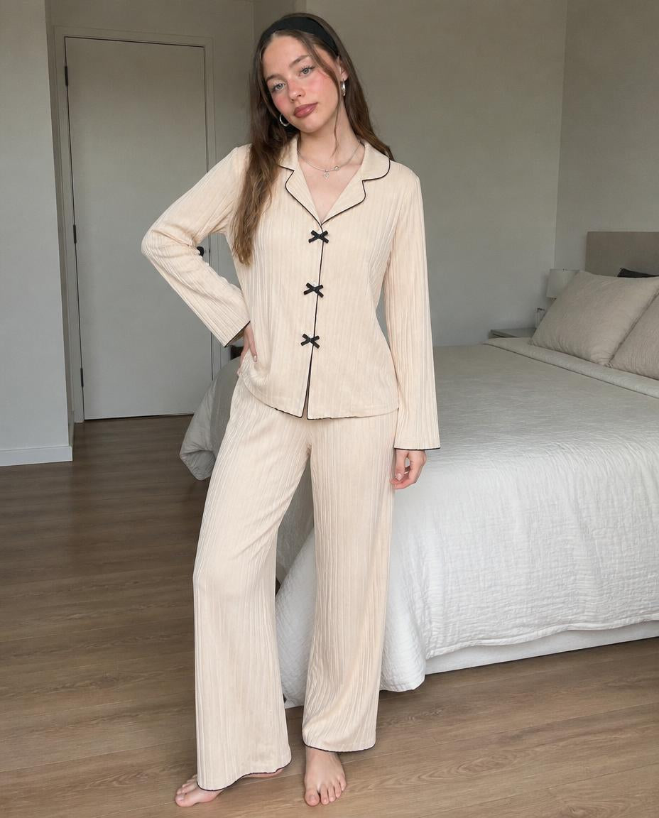 Conjunto Toque Leve Comfort - Pijama Longo 2 Peças